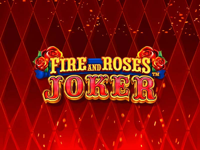 Ícone do jogo Fire and Roses Joker representando Coringas Flamejantes no Slotomania